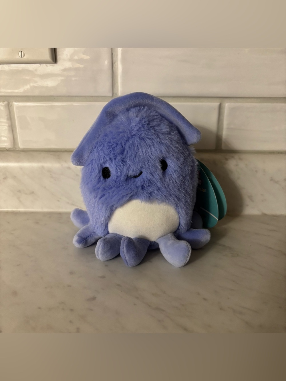 Stacy the Squid Squishmallow FuzzaMallow